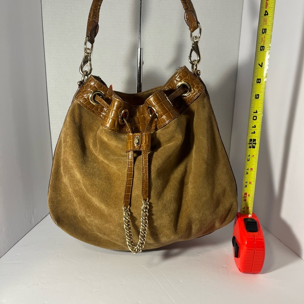 Brown Suede Women's Bag